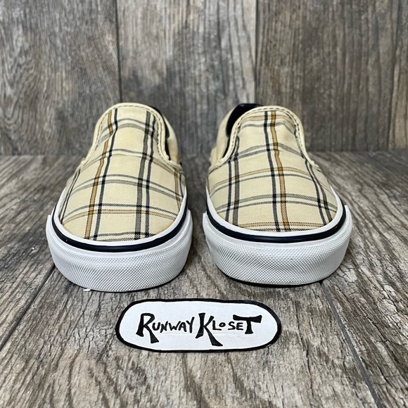 VANS Original Checker Plaid Slip On Sneakers Unisex - Picture 2 of 11